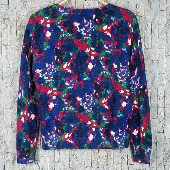 Talbots Multicolored Button Down Cardigan Sweater - Picture 4 of 5